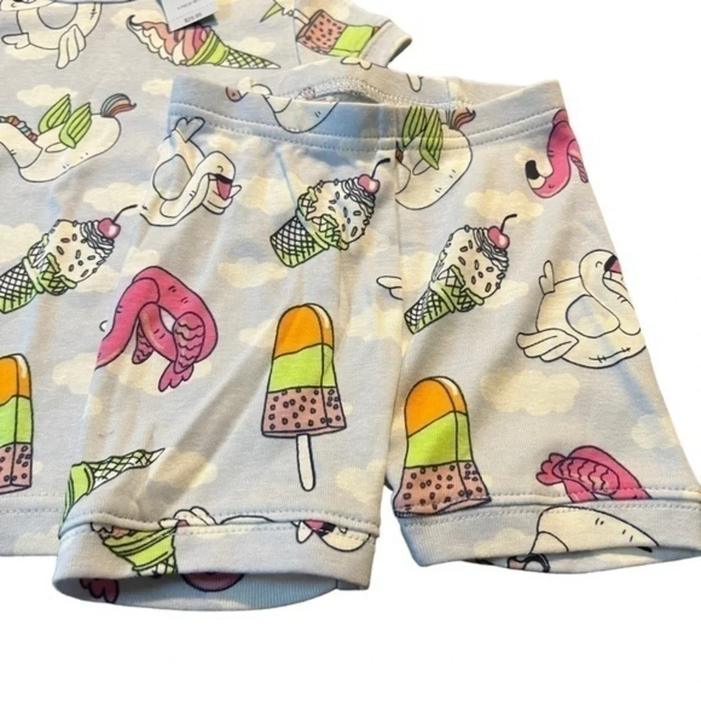 🆕 Baby Gap Organic Cotton 2 piece Set T-shirt & Shorts​​